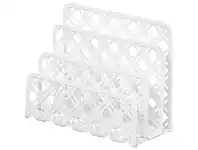 Officeworks Otto Diamond Metal 3 Tier Letter File White offer