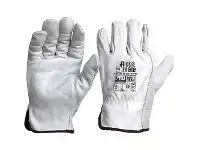 ProChoice Cow Grain Natural Leather Handling Gloves Medium