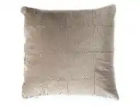 LivingStyles Kaden Feather Filled Stabstitch Velvet Scatter Cushion, Beige offer