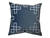 LivingStyles Palm Springs Velvet Scatter Cushion Cover, Ocean Blue offer