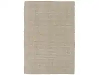 LivingStyles Atrium Barker Jute Rug, 270x180cm, Platinum offer