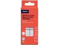 Officeworks J.Burrows Hook & Loop Adhesive Squares 22mm 40PK offer