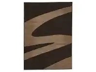 LivingStyles Swish Belgian Made Modern Rug, 230x160cm, Brown offer