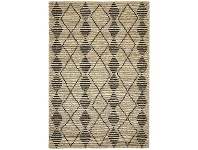 LivingStyles Kasa Handwoven Tribal Jute Rug, 155x225cm offer