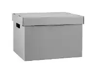 Officeworks Marbig Coloured Archive Box Grey offer