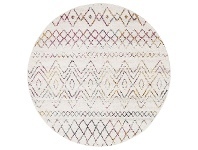 LivingStyles Oasis Nadia Tribal Round Rug, 240cm, Multi offer