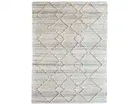 LivingStyles Treamont Handwoven Textured Wool & Hemp Rug, 160x230cm offer