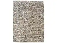 LivingStyles Dormark Handwoven Textured Wool & Hemp Rug, 190x290cm, Ivory / Naural offer