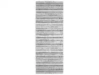 LivingStyles Symphony Scandi Modern Runner Rug, 300x80cm, Grey offer