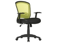 Intro Fabric Task Office Chair, Green / Blak