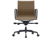 LivingStyles Volt PU Leather Boardroom Chair, Tan offer