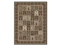 Palais Vida Oriental Rug, 160x230cm, Black / Cream