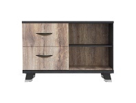 LivingStyles Haldis Office Low Cabinet, 120cm offer