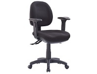 LivingStyles P350 Fabric Task Office Chair with Arm, Low Back offer