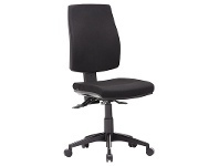 Click Fabric Task Office Chair, High Back
