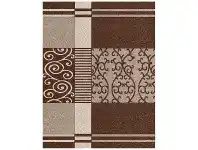 LivingStyles Orlando Iris Modern Rug, 200x290cm, Brown offer