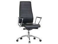 Enzo PU Leather Executive Office Chair, High Back