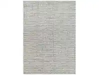 LivingStyles Scandi Reversible Wool Rug, 300x400cm, Grey offer