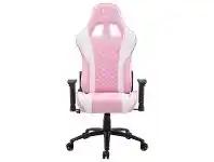 LivingStyles ONEX GX3 Gaming Chair, Pink / White offer