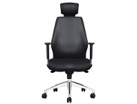 LivingStyles Ohio PU Leather Executive Office Chair with Headrest offer