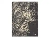 Legacy Rings Modern Rug, 240x330cm, Grey