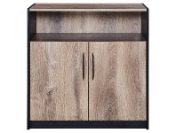 LivingStyles Arto 2 Door Office Storage Cabinet / Credenza, 80cm offer