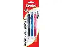 Officeworks Pentel Energize X Mechanical Pencil 0.5mm Assorted 3 Pack offer
