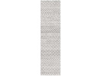 LivingStyles Oasis Selma Tribal Runner Rug, 80x500cm, Silver offer