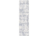 LivingStyles Oasis Ismail Tribal Runner Rug, 80x300cm, Blue offer