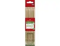 Officeworks Faber-Castell Naturals HB Graphite Pencils 6 Pack offer