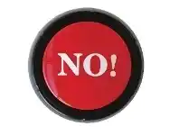 Officeworks IS Gift The No! Button offer