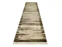 LivingStyles Apollo River Modern Runner Rug, 80x300cm, Brown offer