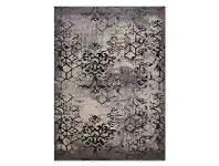 LivingStyles Destiny Calico Modern Rug, 80x150cm, Smoke offer