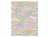LivingStyles Savannah Calypso Modern Rug, 80x150cm, Spring offer