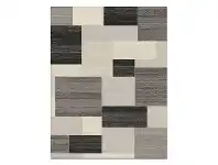 Serenity Irene Modern Rug, 80x150cm, Grey
