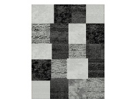 LivingStyles Seattle Savion Modern Rug, 120x170cm, Black offer