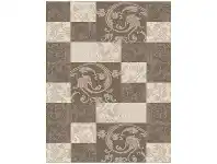LivingStyles Seattle Decker Modern Rug, 80x150cm, Brown offer