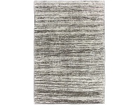 LivingStyles Deco Ridges Hand Knotted Wool Rug, 250x350cm, Steel offer