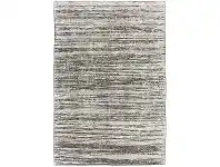 Deco Ridges Hand Knotted Wool Rug, 250x350cm, Steel