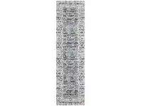 LivingStyles Magnolia Edith Cotton Chenille Runner Rug, 80x400cm, Denim offer