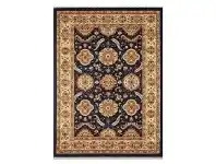 Nevada Yekta Oriental Rug, 120x180cm, Navy