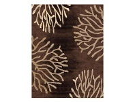 LivingStyles Legacy Coral Modern Rug, 240x330cm, Brown offer