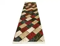 LivingStyles Apollo Bricks Modern Runner Rug, 80x300cm, Multi offer