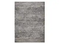Lavish Keystone Modern Rug, 80x150cm, Granite