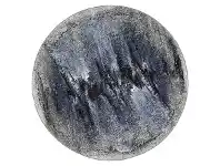 LivingStyles Vision Peak Round Rug, 200cm, Grey / Blue offer