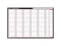 Officeworks Sasco Undated Wall Planner 910x605mm offer