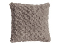 LivingStyles Walon Faux Fur Scatter Cushion, Taupe offer