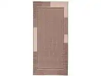 LivingStyles Summer Phuket Modern Runner Rug, 300x80cm, Brown offer