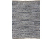 LivingStyles Zola Handwoven Jute Rug , 190x280cm, Polo Blue offer