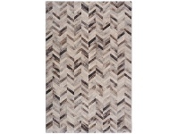 LivingStyles Eclipse Zane Belgian Made Modern Rug, 230x160cm, Brown offer